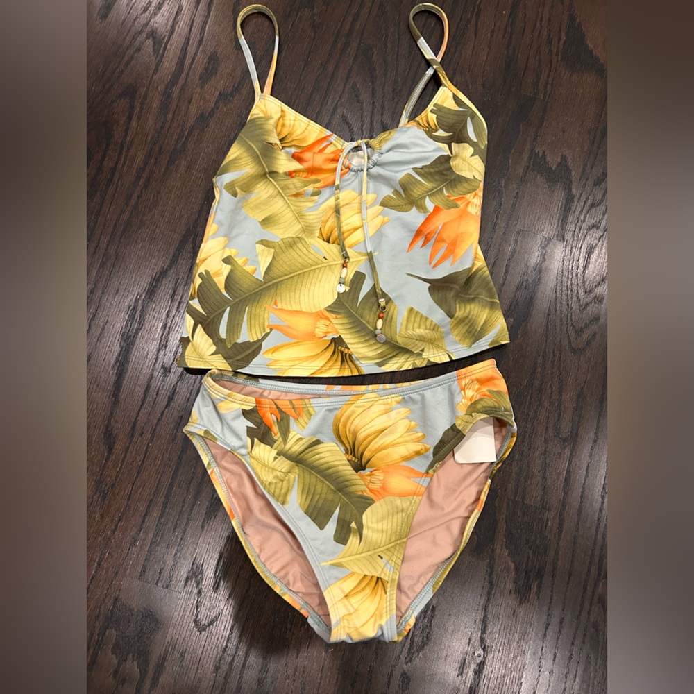 Tommy Bahama Floral Bikini Set with Tropical Print